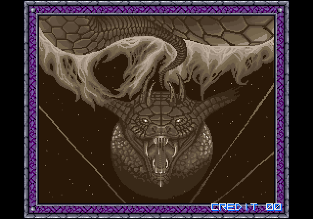 Vulcan Venture Arcade Screenshot: Game introduction / attract mode 2.