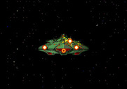 Vulcan Venture for Arcade - The enemy is destroyed!