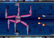 Vulcan Venture for Arcade - A giant crab approaches! You can't destroy it in the arcade version, instead it needs to be avoided...