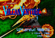 Vulcan Venture for Arcade - Title screen.