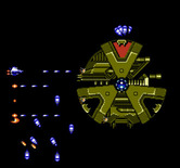Vulcan Venture for NES / Famicom - Boss rush; attacking Covered Core.