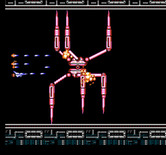 Vulcan Venture for NES / Famicom - Fighting a giant, mechanical crab!
