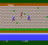 Legend of Kage, The for NES / Famicom - Under attack from the left and right!