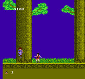 Legend of Kage, The for NES / Famicom - Incoming foe...