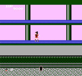Legend of Kage, The for NES / Famicom - Reached the top, now on to the next stage...