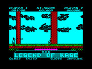 Legend of Kage, The for ZX Spectrum - This guy breathes fire, run away!