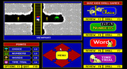 Quiz Kids: Adventure in the Mystery Maze, The for IBM PC/Compatibles - Climbing a ladder...