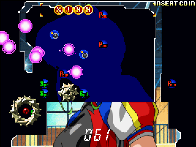 Gals Panic S2 Arcade Screenshot: Filling in some spaces...