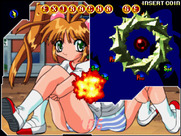 Gals Panic S2 for Arcade - Destroyed by an explosion!