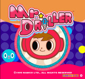 Mr. Driller for Arcade - Title screen.