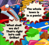 Mr. Driller for Arcade - Game attract mode; the story so far...