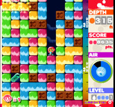 Mr. Driller for Arcade - Drilling a path...