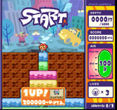 Mr. Driller 2 for Arcade - Game start.