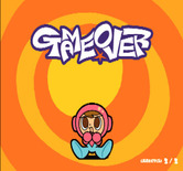 Mr. Driller 2 for Arcade - The game over screen after stats are shown.
