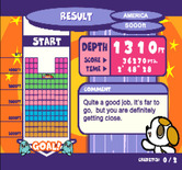 Mr. Driller 2 for Arcade - Game over.