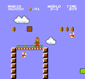 Super Mario Bros. for NES / Famicom - There are a number of gaps to avoid here as well...