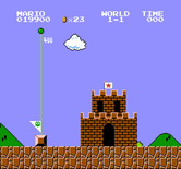 Super Mario Bros. for NES / Famicom - Stage completed!
