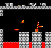 VS. Super Mario Bros. for Arcade - Don't get hit by incoming fireballs.
