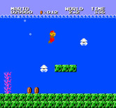 VS. Super Mario Bros. for Arcade - The next world is under water...