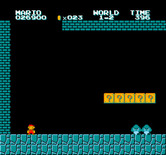 VS. Super Mario Bros. for Arcade - Beginning an underground stage.