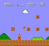 VS. Super Mario Bros. for Arcade - If you catch the bouncing star you are temporarily invincible against enemies!