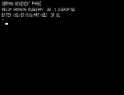 Dnieper River Line for TRS-80 - German movement phase...