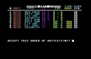 Dnieper River Line for Commodore 64 - Accept this order of battle...?