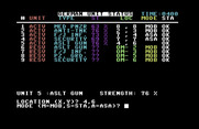 Dnieper River Line for Commodore 64 - Setting up the game options...