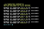 Dnieper River Line for Commodore 64 - Entering some assignments...