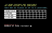 Dnieper River Line for Commodore 64 - Number of mine factors?