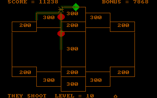 Boxer Rebellion IBM PC/Compatibles Screenshot: Start of level 10.
