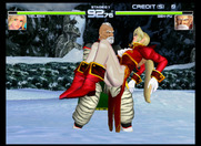 Dead or Alive 2 for Arcade - Caught when falling...