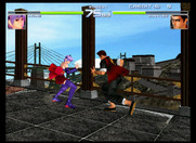 Dead or Alive 2 for Arcade - Jann-Lee attacks...