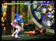 Dead or Alive 2 for Arcade - My opponent is down!