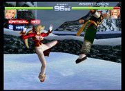 Dead or Alive 2 for Arcade - A 2 hit combo!