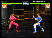 Dead or Alive 2 for Arcade - Kasumi prepares to fight...Kasumi!