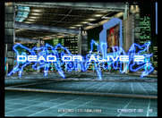 Dead or Alive 2 for Arcade - Title screen.