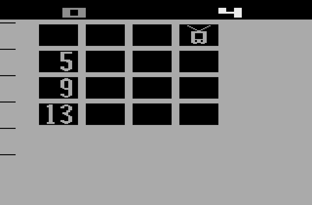 Hunt & Score Atari 2600 Screenshot: No match this time...