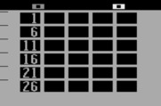 Hunt & Score for Atari 2600 - Starting a game on the larger board.