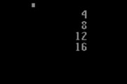 Hunt & Score for Atari 2600 - Starting screen.