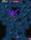 Galaga '88 for Arcade - A very large opponent!