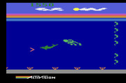 Dolphin for Atari 2600 - You can also reverse direction and swim towards the left!