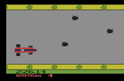 Grand Prix for Atari 2600 - A bunch of oil slicks in the road...
