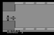 Grand Prix for Atari 2600 - The end of one of the bridges.
