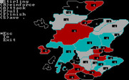 Call to Arms for IBM PC/Compatibles - Starting the Scotland scenario.