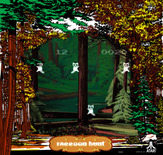 Triple Hunt for Arcade - Raccoon Hunt; the raccoons get faster as you score points.