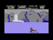 Yie Ar Kung-Fu for Commodore 16 & Plus/4 - I'm knocked down...
