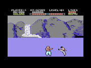 Yie Ar Kung-Fu for Commodore 16 & Plus/4 - The fight begins...
