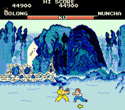 Yie Ar Kung-Fu for Arcade - A fight in progress...