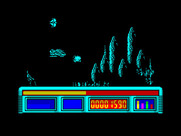 X-Out for ZX Spectrum - Game start.